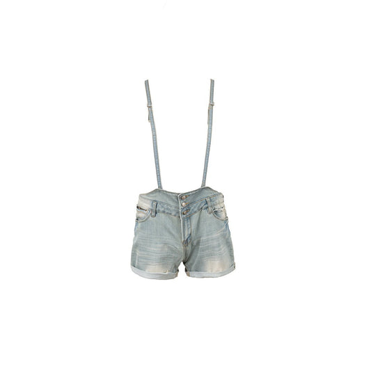 Bebe Denim Jumpsuit - mymadstore.com