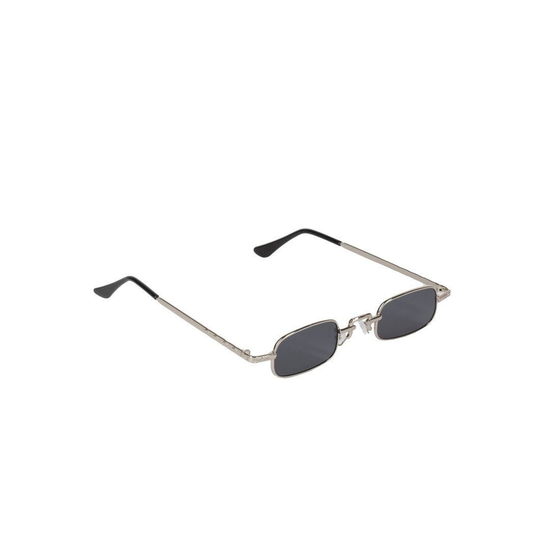 Brand New Silver Unisex Metal Regtangular Frames Sunglasses - mymadstore.com