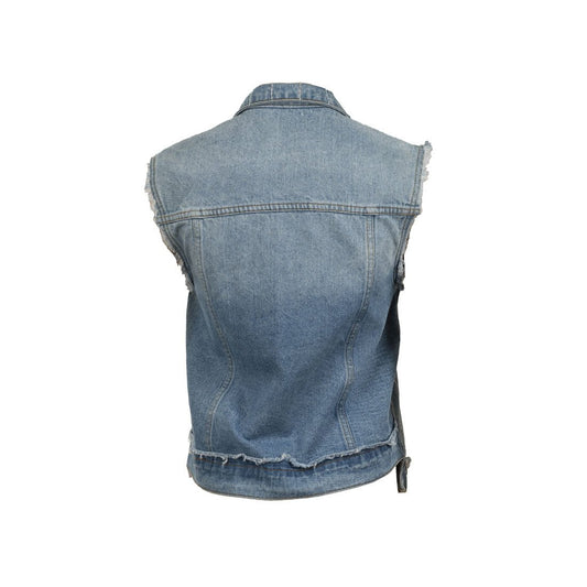 Jeans Gillet with Beads - mymadstore.com