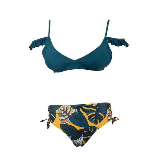 Leaf Print Bikini Set Brand New Swimwear - mymadstore.com