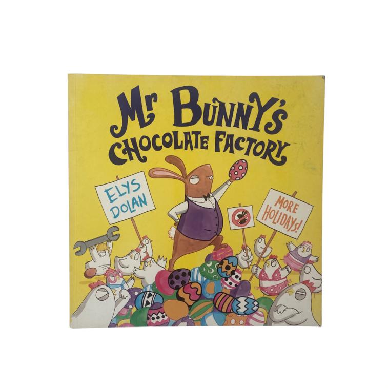 Mr Bunny's Chocolate Factory Book - mymadstore.com