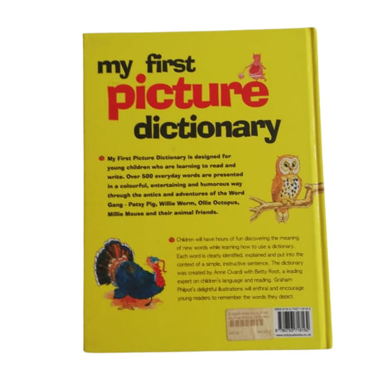 My First Picture Dictionary Children Novel - mymadstore.com