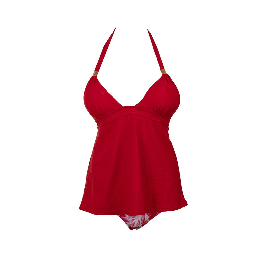 Red Tankini Brand New Swimwear - mymadstore.com