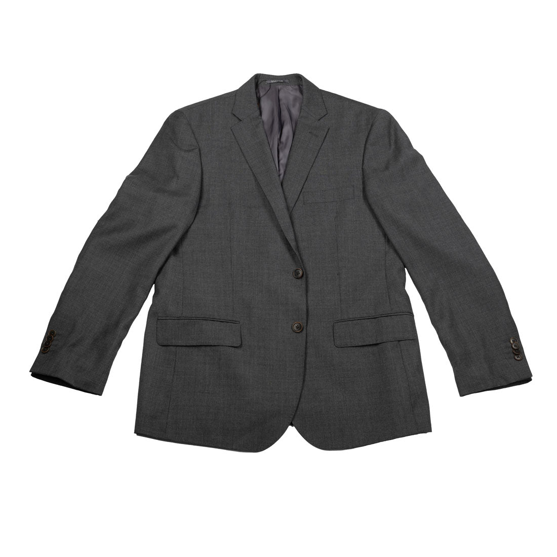 Sacoor Brothers Grey Slim Fit Suit - mymadstore.com