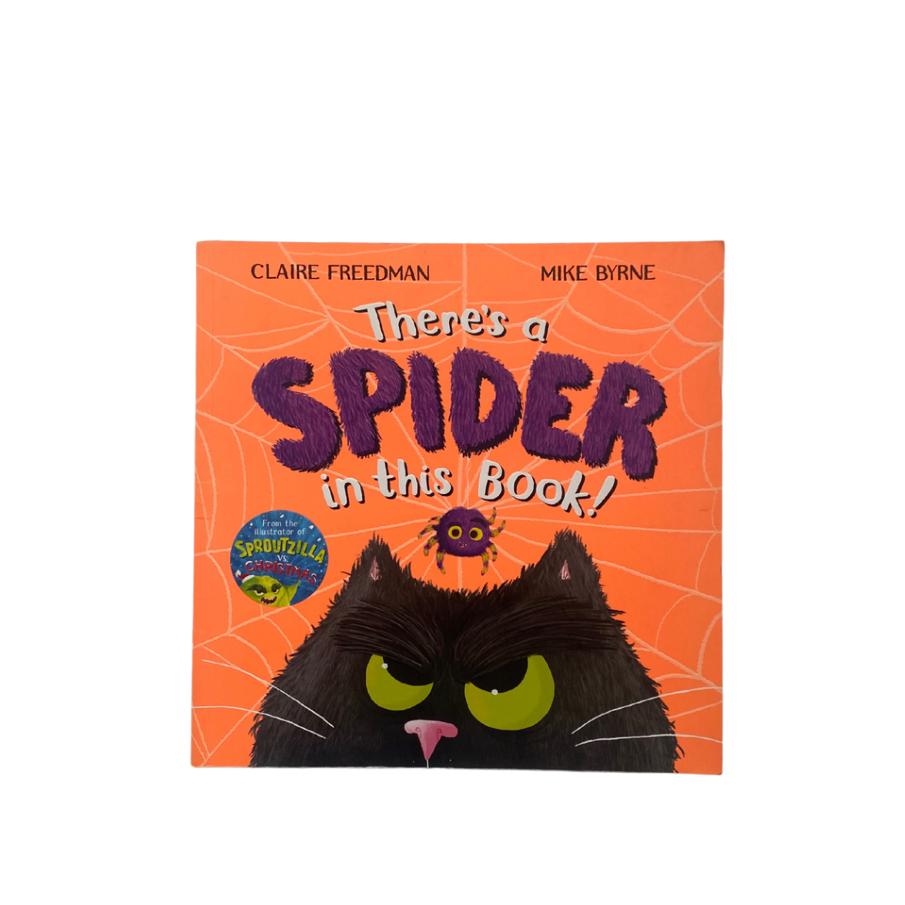 There's A Spider In This Book Book - mymadstore.com