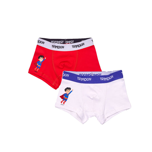 Trimoon Pack of 2 Brand New Boxers For Boys - Super T - mymadstore.com