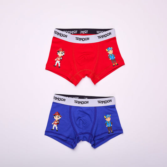 Trimoon Pack of 2 Brand New Boxers For Boys - Treo Howdi Moon - mymadstore.com