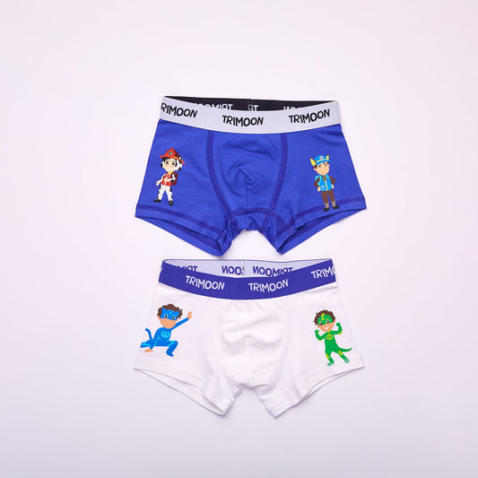 Trimoon Pack of 2 Brand New Boxers For Boys - Treo Howdi Moon - mymadstore.com