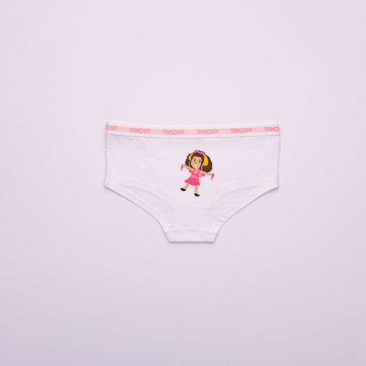 Trimoon Pack of 2 Brand New Hipsters For Girls - Lila Flies - mymadstore.com