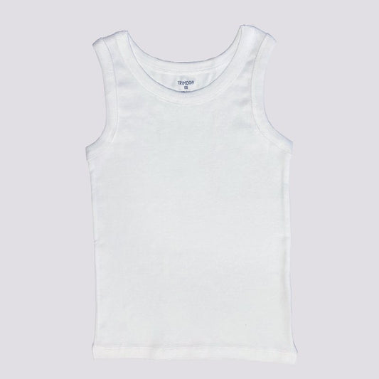 Trimoon Pack of 2 Brand New Plain Undershirts For Boy - mymadstore.com