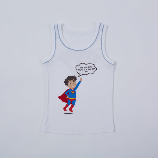 Trimoon Pack of 2 Brand New Undershirts For Boys - Super T - mymadstore.com