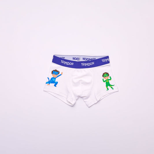 Trimoon Pack of 4 Brand New Boxers For Boys - Treo Howdi Moon - mymadstore.com