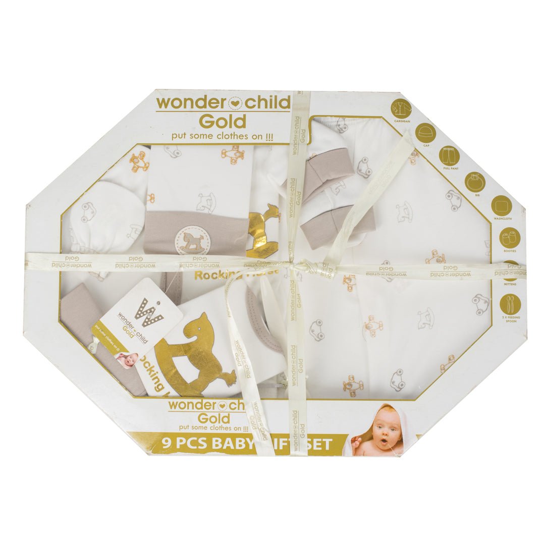 صندوق هدايا الطفل الجديد من ماركة Wonder Child. - mymadstore.com